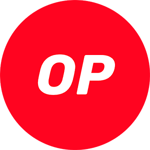 Optimism (OP) logo